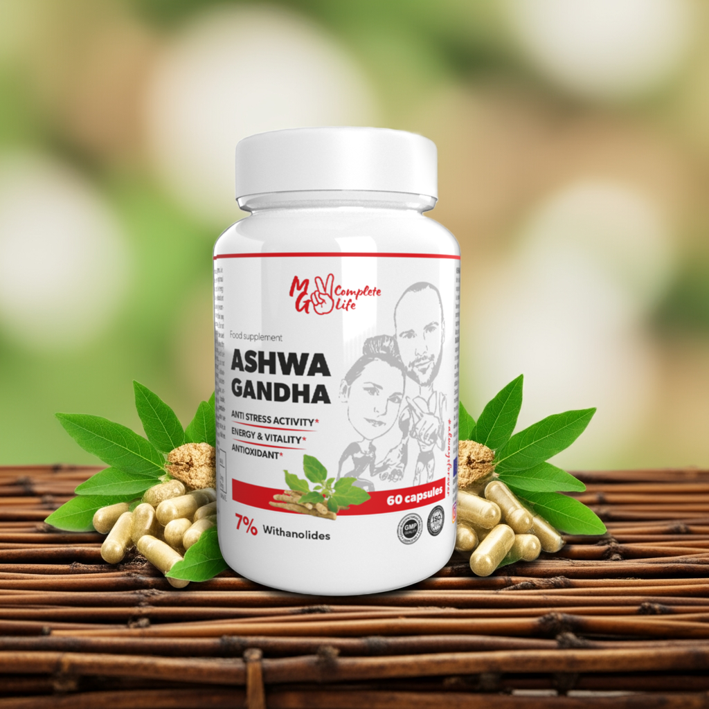 MG Complete Life Ashwagandha 60 Caps
