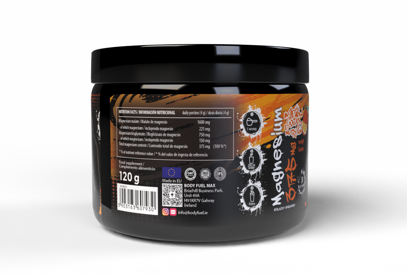Meow Squad Nutrition Magnesium Powder 375mg 120g