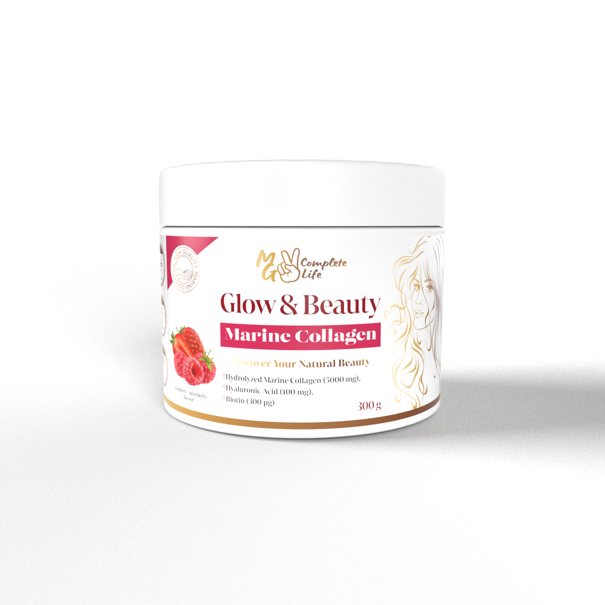MG Complete Life Marine Collagen Glow & Beauty 2-Pack Bundle