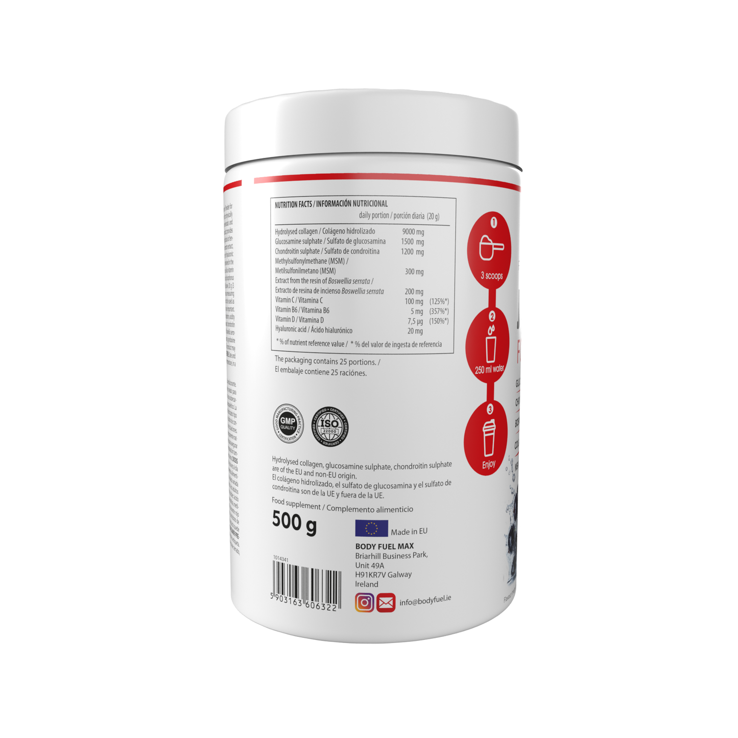 MG Complete Life Joint Fortress 500g - Premium Flex Support Formula