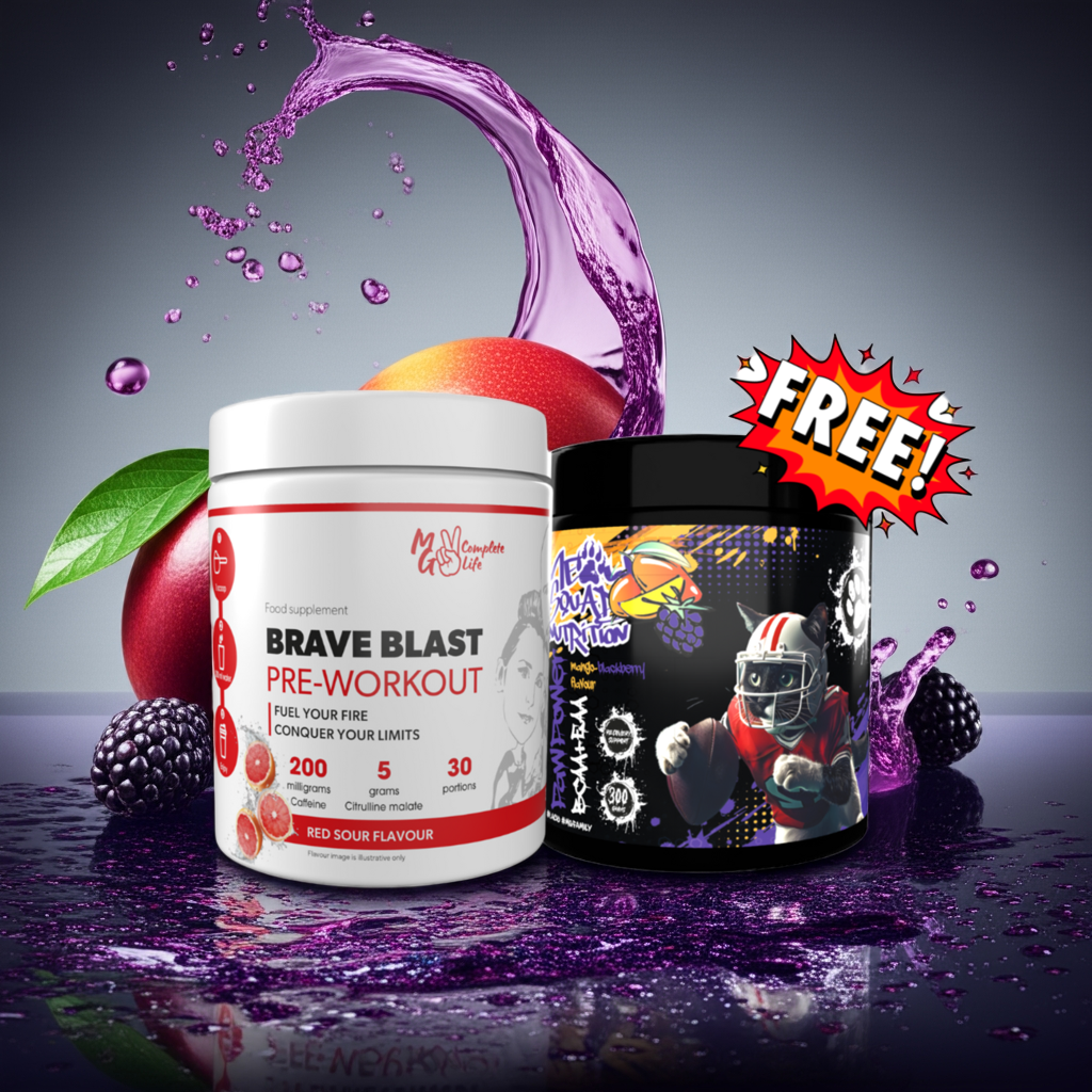 Ultimate Performance Bundle - Brave Blast Pre-Workout + Paw Power BCAA EAA Free