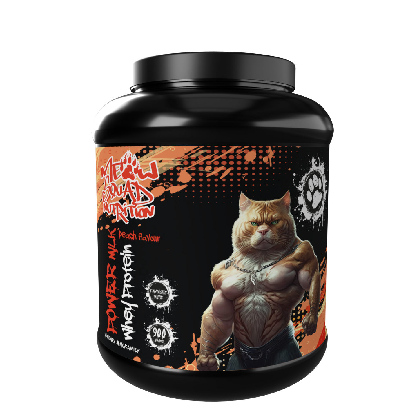 Meow Squad Nutrition Whey Protein Power Milk 900g