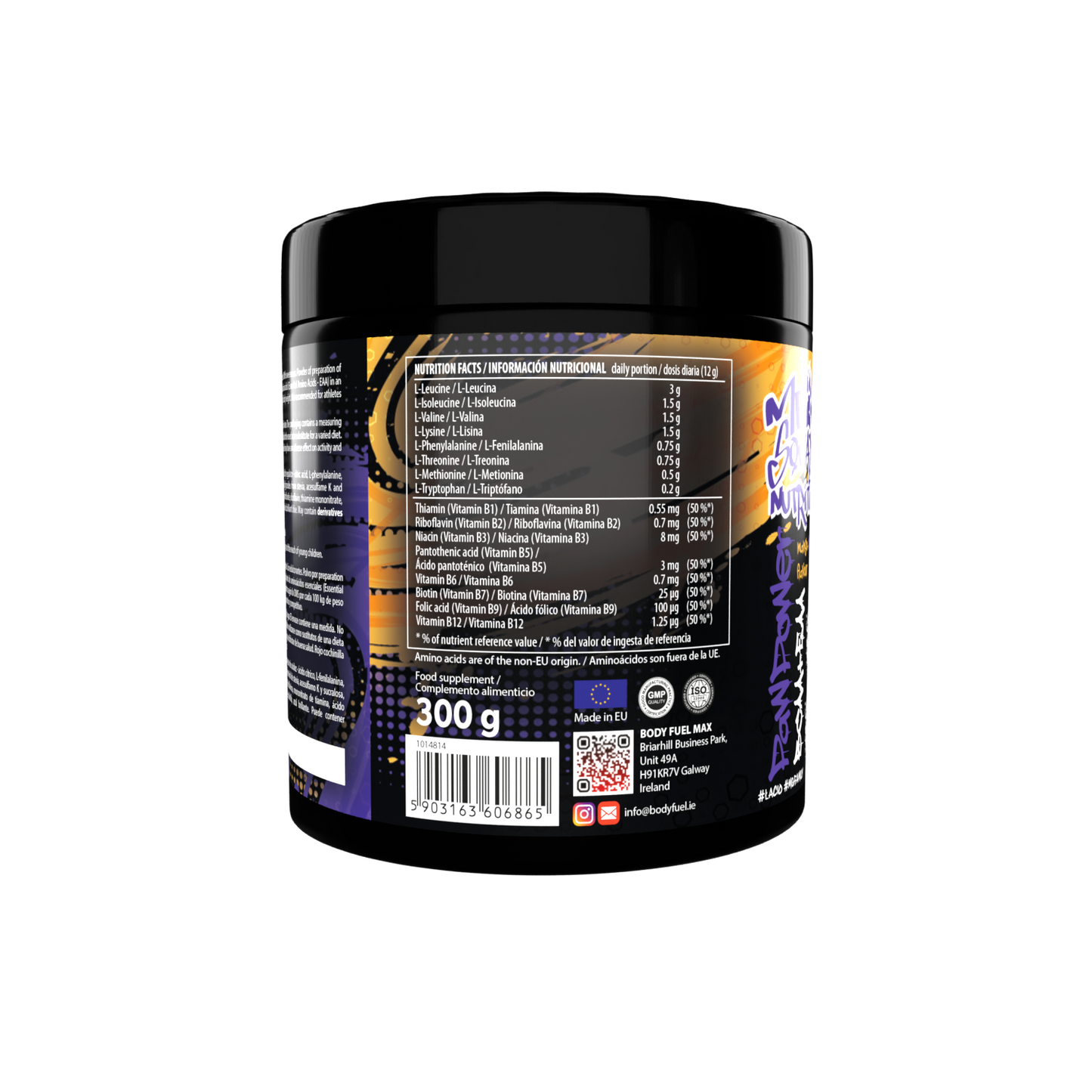 Bcaa + Eaa PawPower Aminos 300g