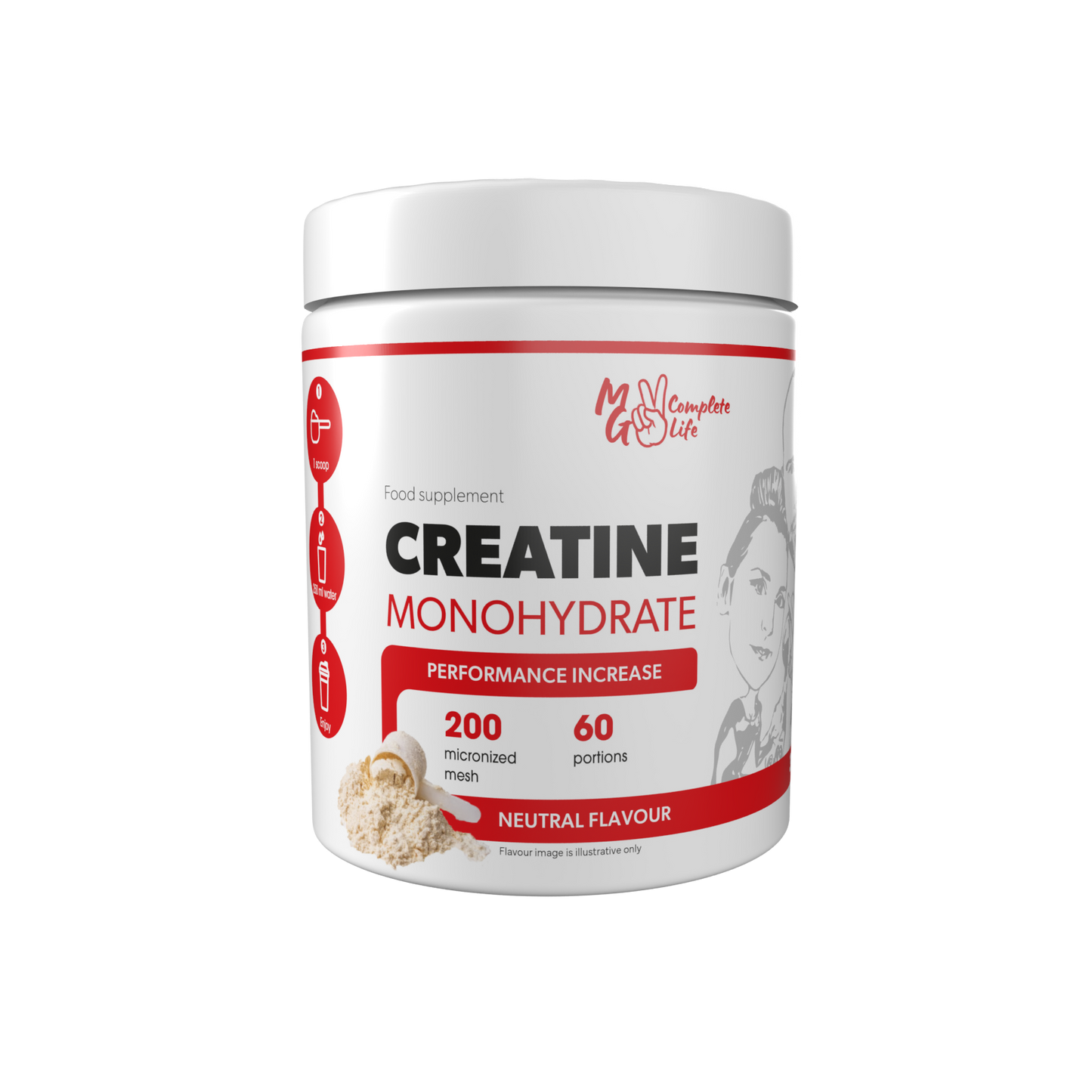 CREATINE MONOHYDRATE 300g