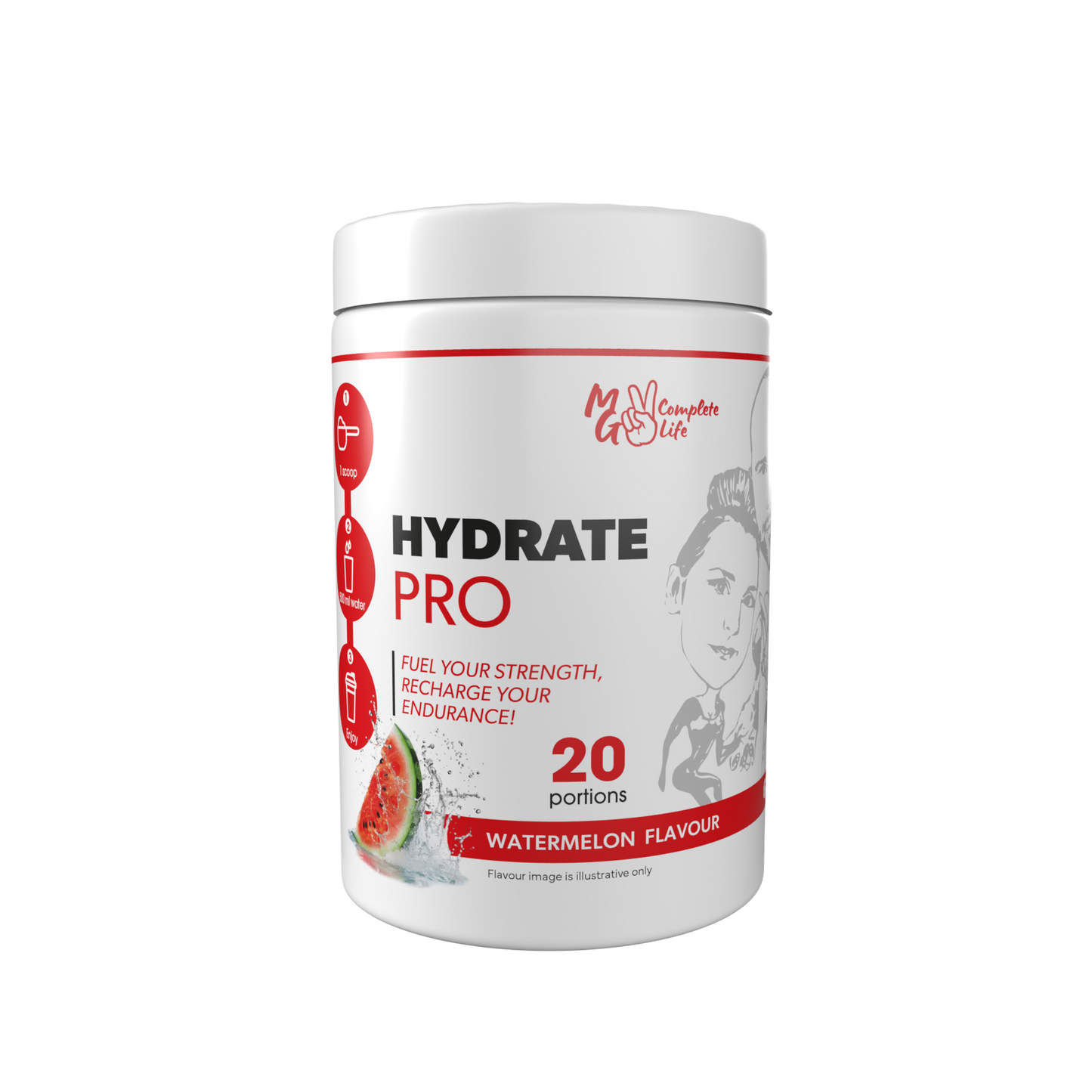 HYDRATE PRO WATERMELON 630g