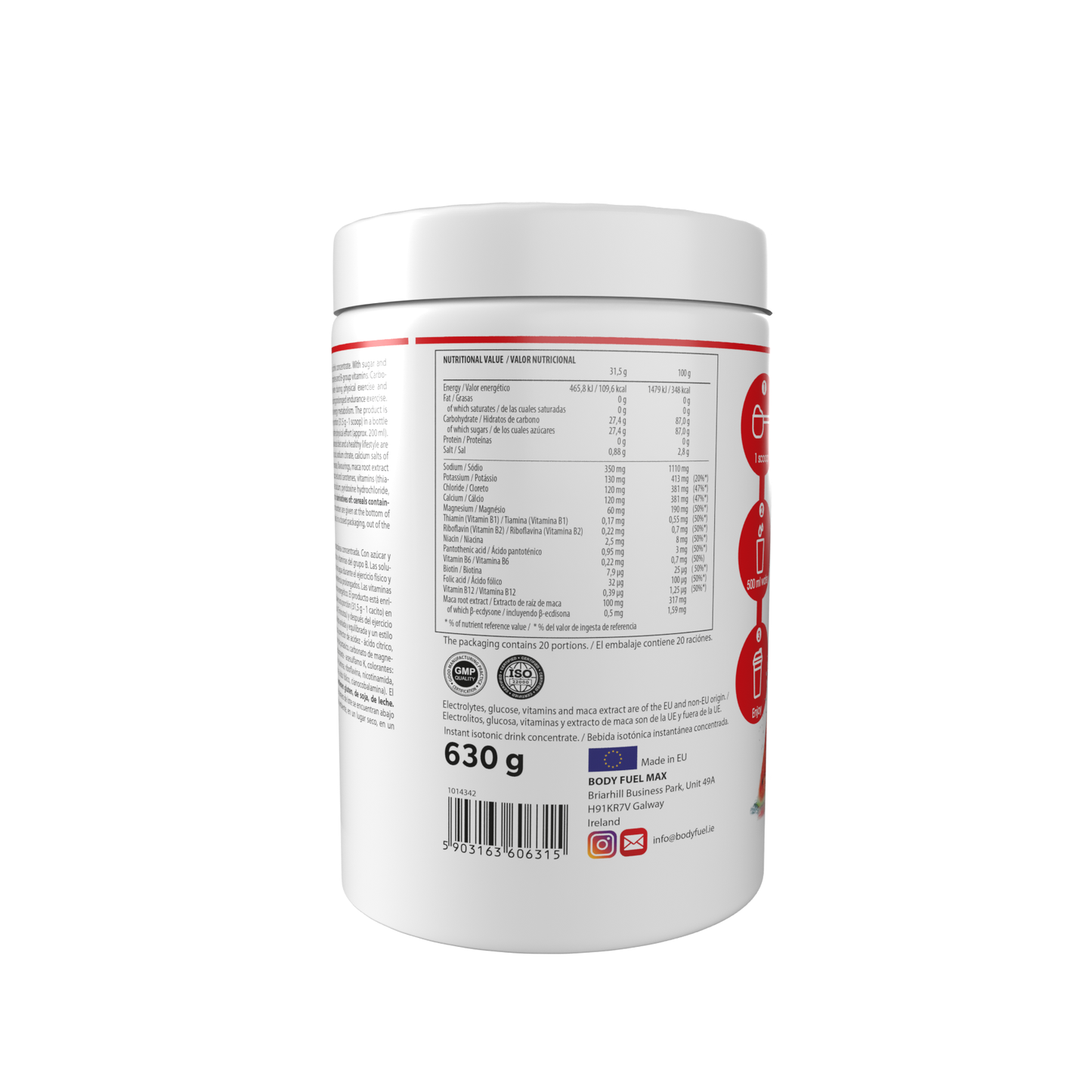 HYDRATE PRO WATERMELON 630g