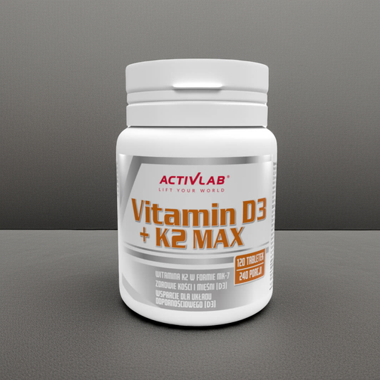 Activlab Vitamin D3+K2 MAX 120 Tablets [PL]