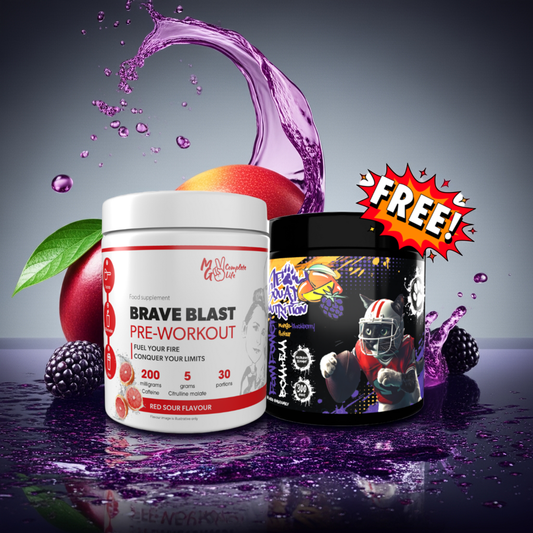 Ultimate Performance Bundle - Brave Blast Pre-Workout + Paw Power BCAA EAA Free