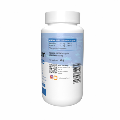 MG Complete Life Magnesium Bisglycinate 125mg + B6 60 Capsules SOON IN STOCK!